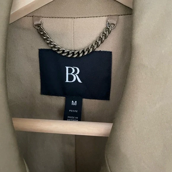Banana Republic Tan Trench Coat - Picture 7 of 8